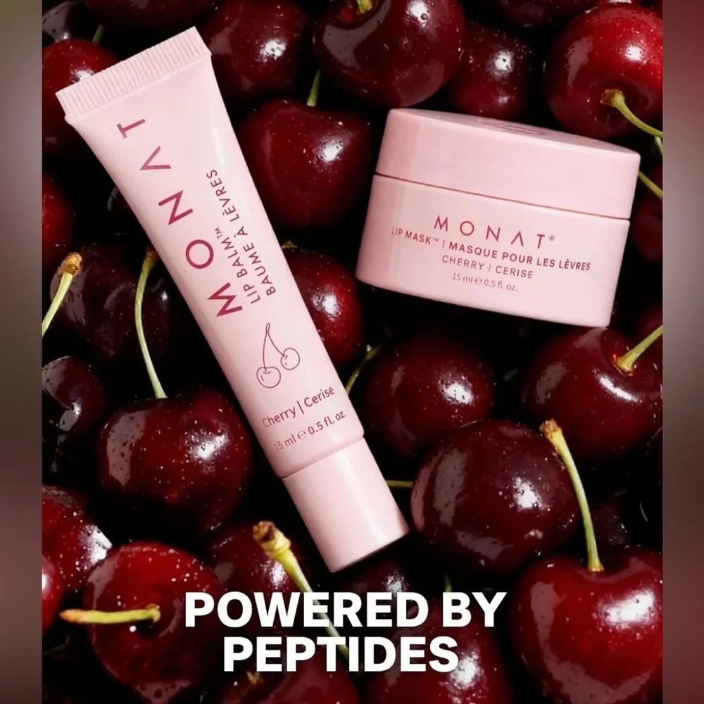 Monat Cherry Lip Set (Balm/Mask)